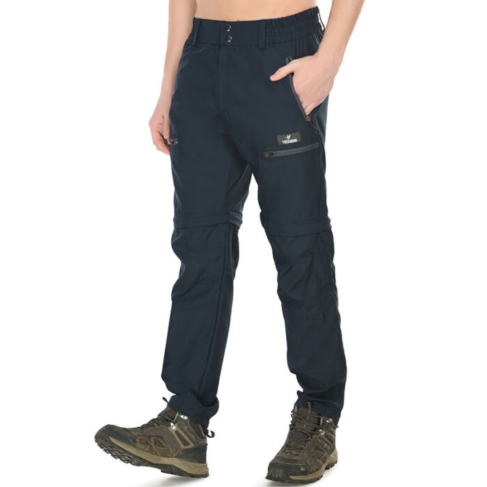 Men's Convertible Hiking Pants Quick Dry Lightweight Zip Off Pants |  Moosehill